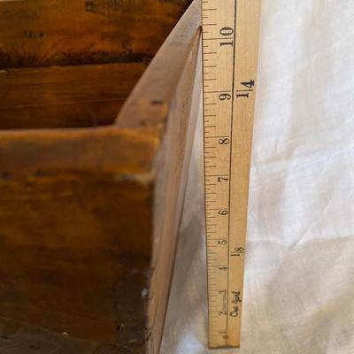 Vintage wooden fruit/flower Trug/ harvest basket