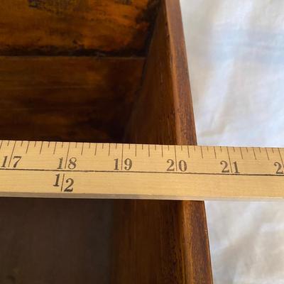 Vintage wooden fruit/flower Trug/ harvest basket