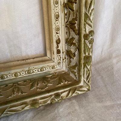 25x20 carved wood frame