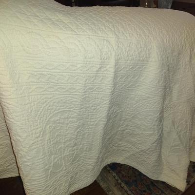 Pine Cone Hill Williamsburg Bed Coverlet- King Size
