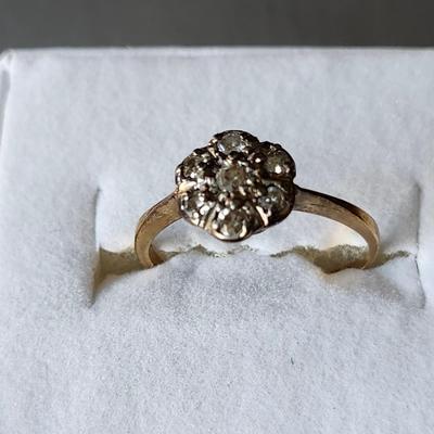 14K Gold Victorian ring