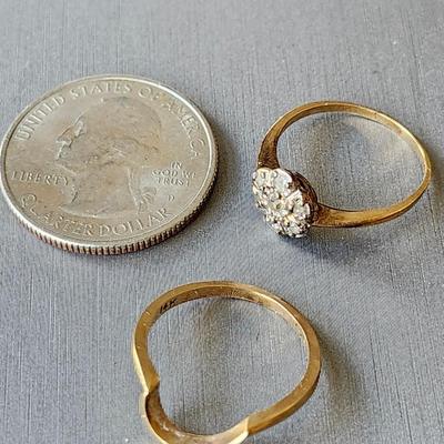 14K Gold Victorian ring