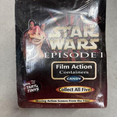 Vintage Star Wars Episode One Film Action Containers