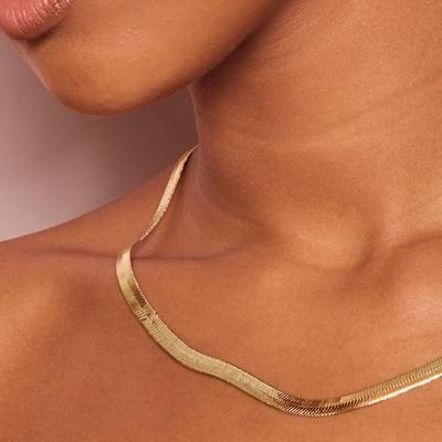 Pretty Little Thing Gold Plated Snake Necklace Fashion Jewelry
