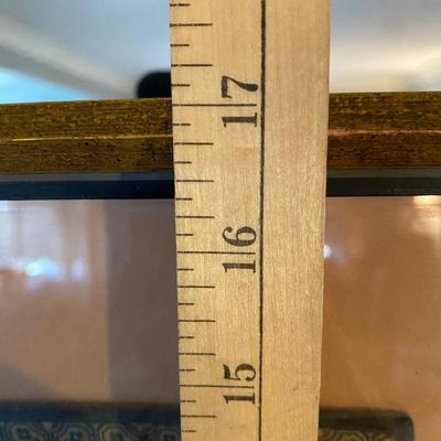 Vintage Framed Asian Embroidered Silk Textile, Set of Two