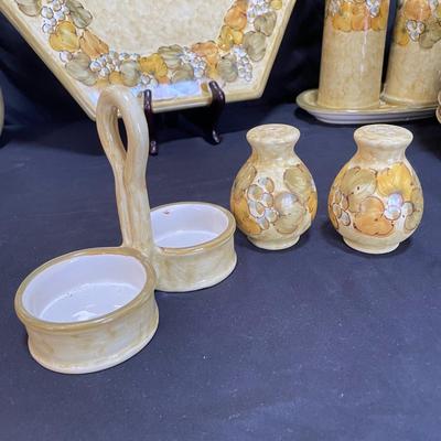 17 Piece Rampini Ceramics Dining Ware Set (K-SS)