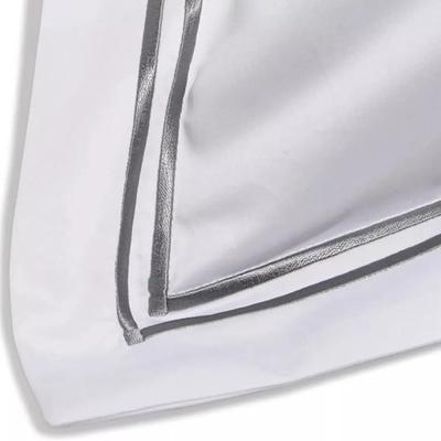 Pair of King Size Pinzon 400-Thread Count Egyptian Cotton Sateen Hotel Stitch Sham 20"x36"
