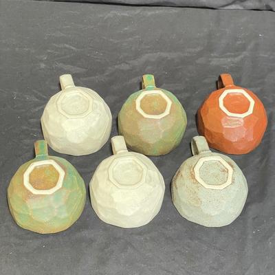 Six Boulder Latte Mugs (K-SS)