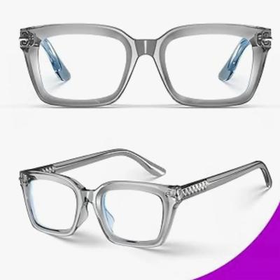 Trendy Blue Light Blocking Glasses Square with Anti Computer Glare for Gaming Women Men YALE