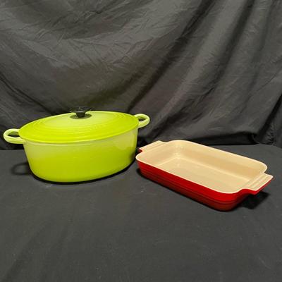 Le Creuset 5-Quart Oval Dutch Oven & Baking Dish (K-SS)