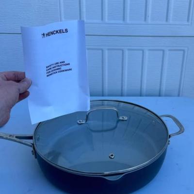B - Henckels Ceramic Nonstick 5-Quart Everyday Sauté Pan