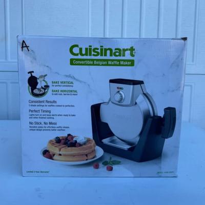 A - Cuisinart Convertible Belgian Waffle Maker