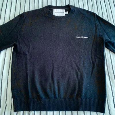 LOT 3S: Wool Blend Calvin Klein Sweater & NWT Men's Calvin Klein Pants