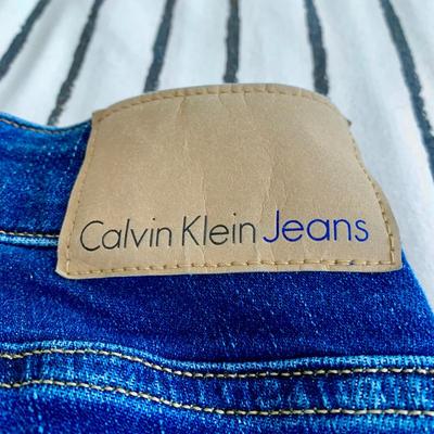 LOT 5 Z: Calvin Klein Collection; Long & Short Sleeve Shirts & Jeans
