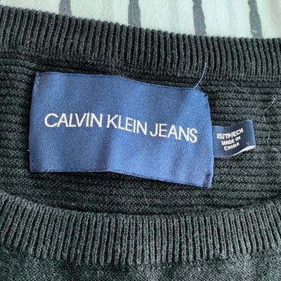 LOT 5 Z: Calvin Klein Collection; Long & Short Sleeve Shirts & Jeans