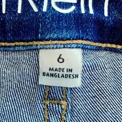 LOT 5 Z: Calvin Klein Collection; Long & Short Sleeve Shirts & Jeans