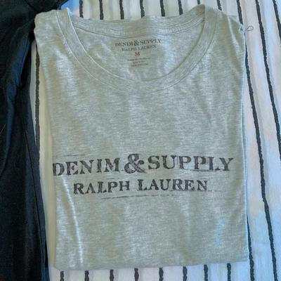 LOT 8 Z: Denim & Supply Ralph Lauren Collection; Tank Top, T-Shirts, & Blouse