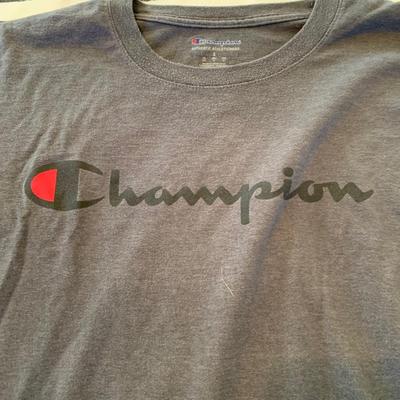 LOT 12 Z: Champion Clothing Collection; Sweatshirts, Sweatpants, T-Shirts, & Long Sleeve Shirts