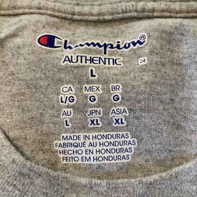 LOT 12 Z: Champion Clothing Collection; Sweatshirts, Sweatpants, T-Shirts, & Long Sleeve Shirts