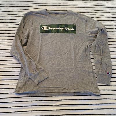 LOT 12 Z: Champion Clothing Collection; Sweatshirts, Sweatpants, T-Shirts, & Long Sleeve Shirts