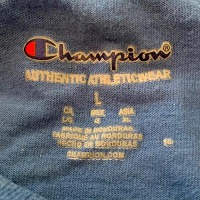 LOT 12 Z: Champion Clothing Collection; Sweatshirts, Sweatpants, T-Shirts, & Long Sleeve Shirts