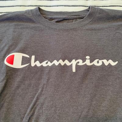 LOT 12 Z: Champion Clothing Collection; Sweatshirts, Sweatpants, T-Shirts, & Long Sleeve Shirts