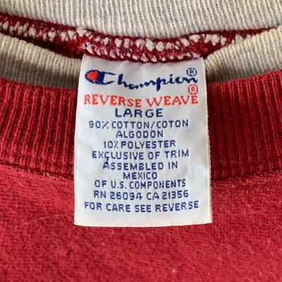 LOT 12 Z: Champion Clothing Collection; Sweatshirts, Sweatpants, T-Shirts, & Long Sleeve Shirts