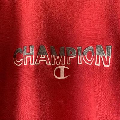 LOT 12 Z: Champion Clothing Collection; Sweatshirts, Sweatpants, T-Shirts, & Long Sleeve Shirts