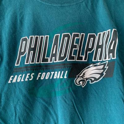 LOT 13 Z: Philadelphia Eagles Clothing Collection; T-Shirts, Jacket, & Collector Towel