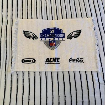 LOT 13 Z: Philadelphia Eagles Clothing Collection; T-Shirts, Jacket, & Collector Towel