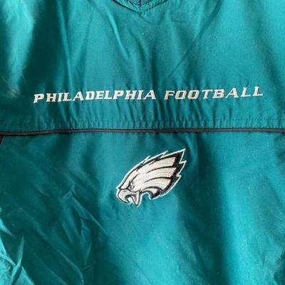 LOT 13 Z: Philadelphia Eagles Clothing Collection; T-Shirts, Jacket, & Collector Towel
