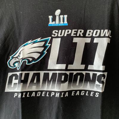 LOT 13 Z: Philadelphia Eagles Clothing Collection; T-Shirts, Jacket, & Collector Towel