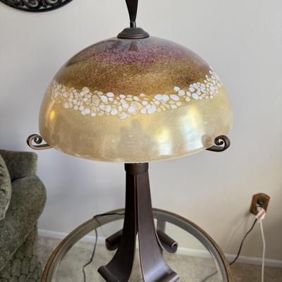 LOT 17L: Kenroy Home Vail Incandescent Table Lamp 20085CHC (27")