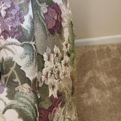 LOT 21L: Pair of Floral Armchairs