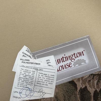 LOT 21L: Pair of Floral Armchairs