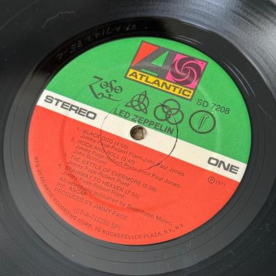 LOT 25L: Led Zeppelin Collection: Vinyl Records, Celebration Day CD/DVD Set & Collector's Edition Rolling Stone Magazine