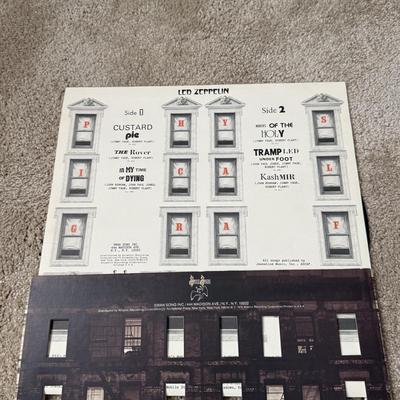 LOT 25L: Led Zeppelin Collection: Vinyl Records, Celebration Day CD/DVD Set & Collector's Edition Rolling Stone Magazine