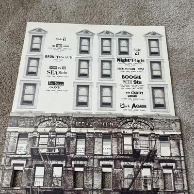 LOT 25L: Led Zeppelin Collection: Vinyl Records, Celebration Day CD/DVD Set & Collector's Edition Rolling Stone Magazine