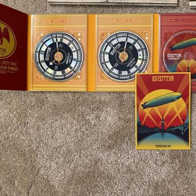 LOT 25L: Led Zeppelin Collection: Vinyl Records, Celebration Day CD/DVD Set & Collector's Edition Rolling Stone Magazine