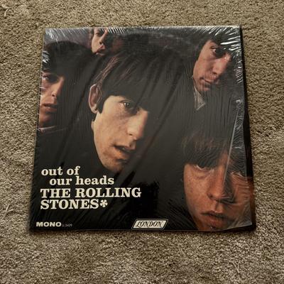 LOT 27L: Vinyl Records: The Doors, Boston, Bon Jovi, Chicago, Queen & The Rolling Stones