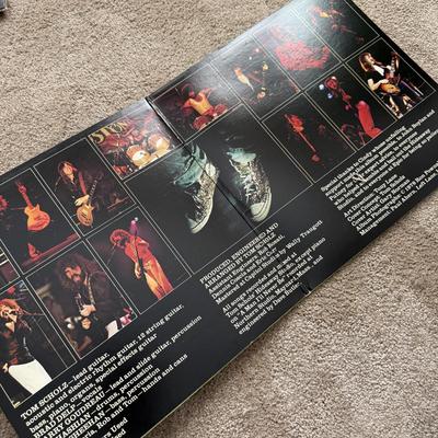 LOT 27L: Vinyl Records: The Doors, Boston, Bon Jovi, Chicago, Queen & The Rolling Stones