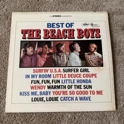 LOT 28L: Vinyl Records: The Four Tops, The Turtles, The Beach Boys, Bee Gees & More