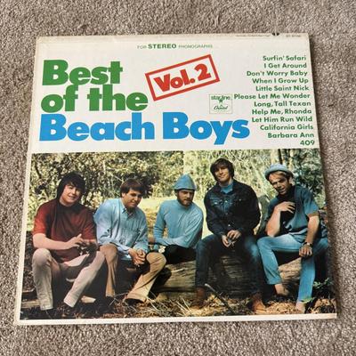 LOT 28L: Vinyl Records: The Four Tops, The Turtles, The Beach Boys, Bee Gees & More