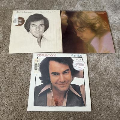 LOT 30L: Neil Diamond Vinyl Record Collection