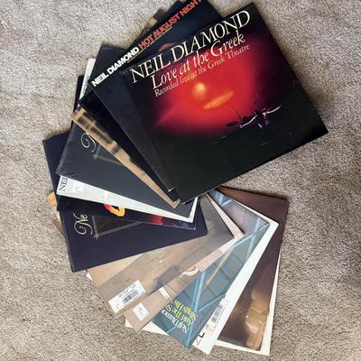 LOT 30L: Neil Diamond Vinyl Record Collection