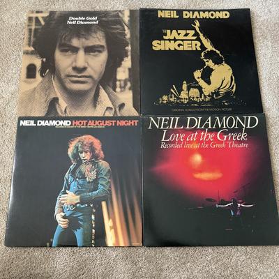 LOT 30L: Neil Diamond Vinyl Record Collection
