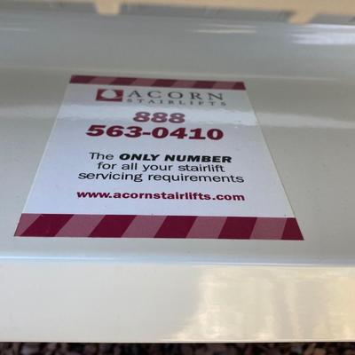 LOT 33G: Acorn Superglide 130 T1700 Stair / Chair Lift