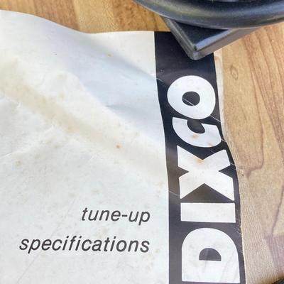 LOT 35G: Automotive Collection - Schumacher Battery Charger, Dixco Engine Performance Analyzer, Sears Clamp-On Timing Light and Black...