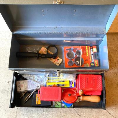 LOT 37G: Collection of Tools and Tool Boxes - Buffalo Wrenches, Extension Cord and More