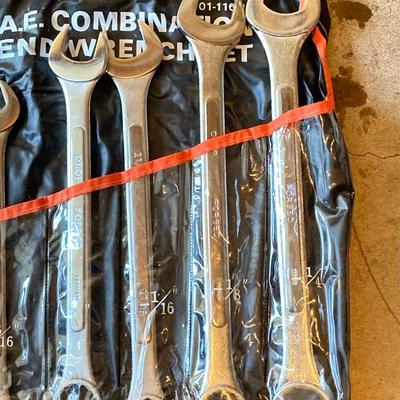 LOT 37G: Collection of Tools and Tool Boxes - Buffalo Wrenches, Extension Cord and More